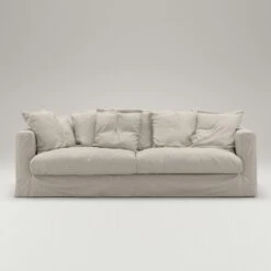 Le Grand Air Sofa 3-Sitzer Leinen, Natural Blonde 7 Le Grand Air Sofa 3-Sitzer Leinen, Natural Blonde -Gubi || Hay || &Tradition Verkäufe decotique le grand air sofa green pear 14