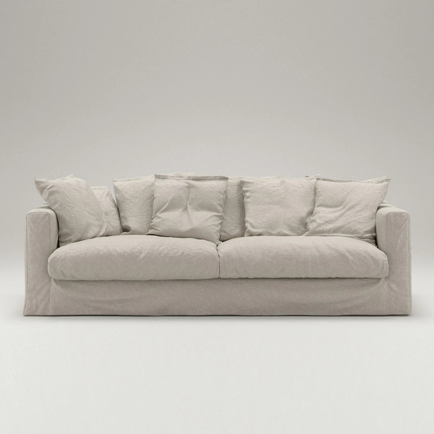 Le Grand Air Sofa 3-Sitzer Leinen, Natural Blonde 2 Le Grand Air Sofa 3-Sitzer Leinen, Natural Blonde – Bild 2