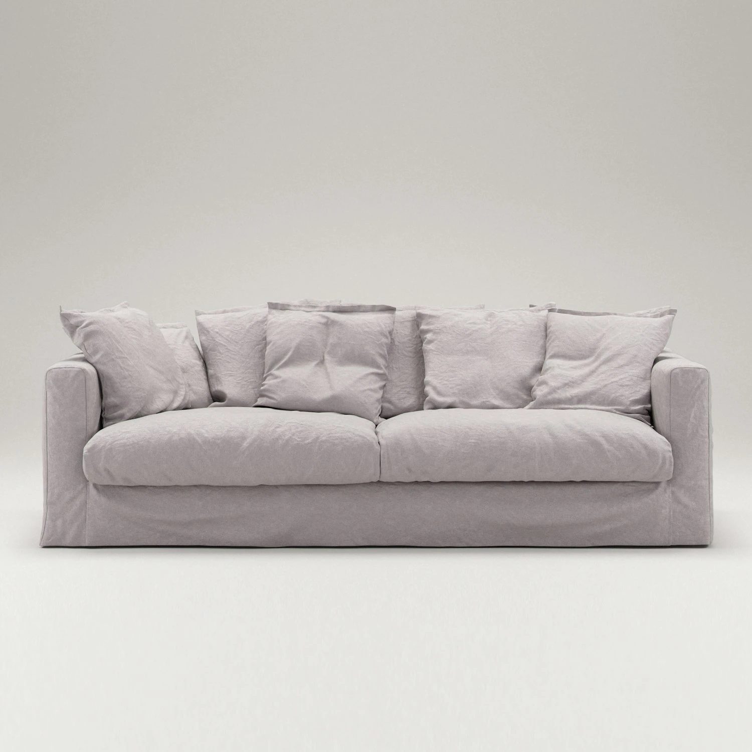 Le Grand Air Sofa 3-Sitzer Leinen Misty Grey 2 Le Grand Air Sofa 3-Sitzer Leinen Misty Grey – Bild 2