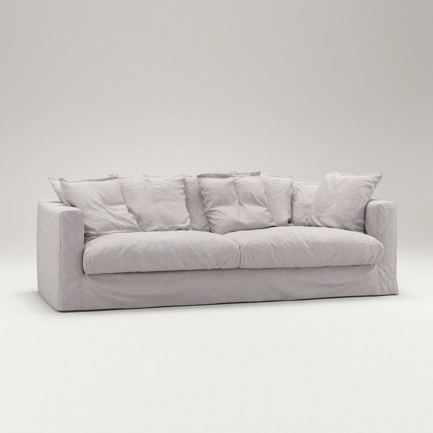 Le Grand Air Sofa 3-Sitzer Leinen Misty Grey 3 Le Grand Air Sofa 3-Sitzer Leinen Misty Grey – Bild 3