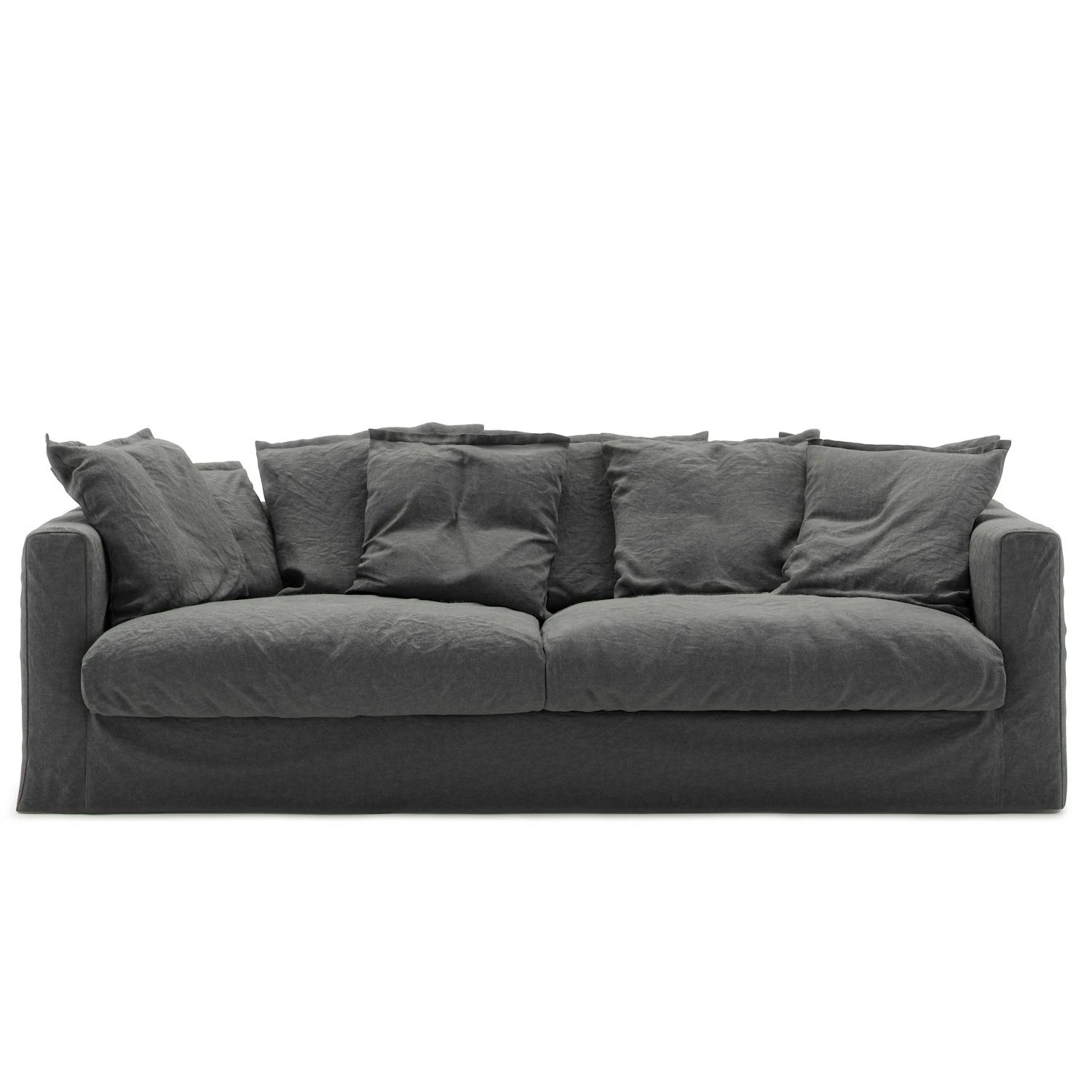 Le Grand Air Sofa 3-Sitzer Leinen, Carbon Dust 1 Le Grand Air Sofa 3-Sitzer Leinen, Carbon Dust
