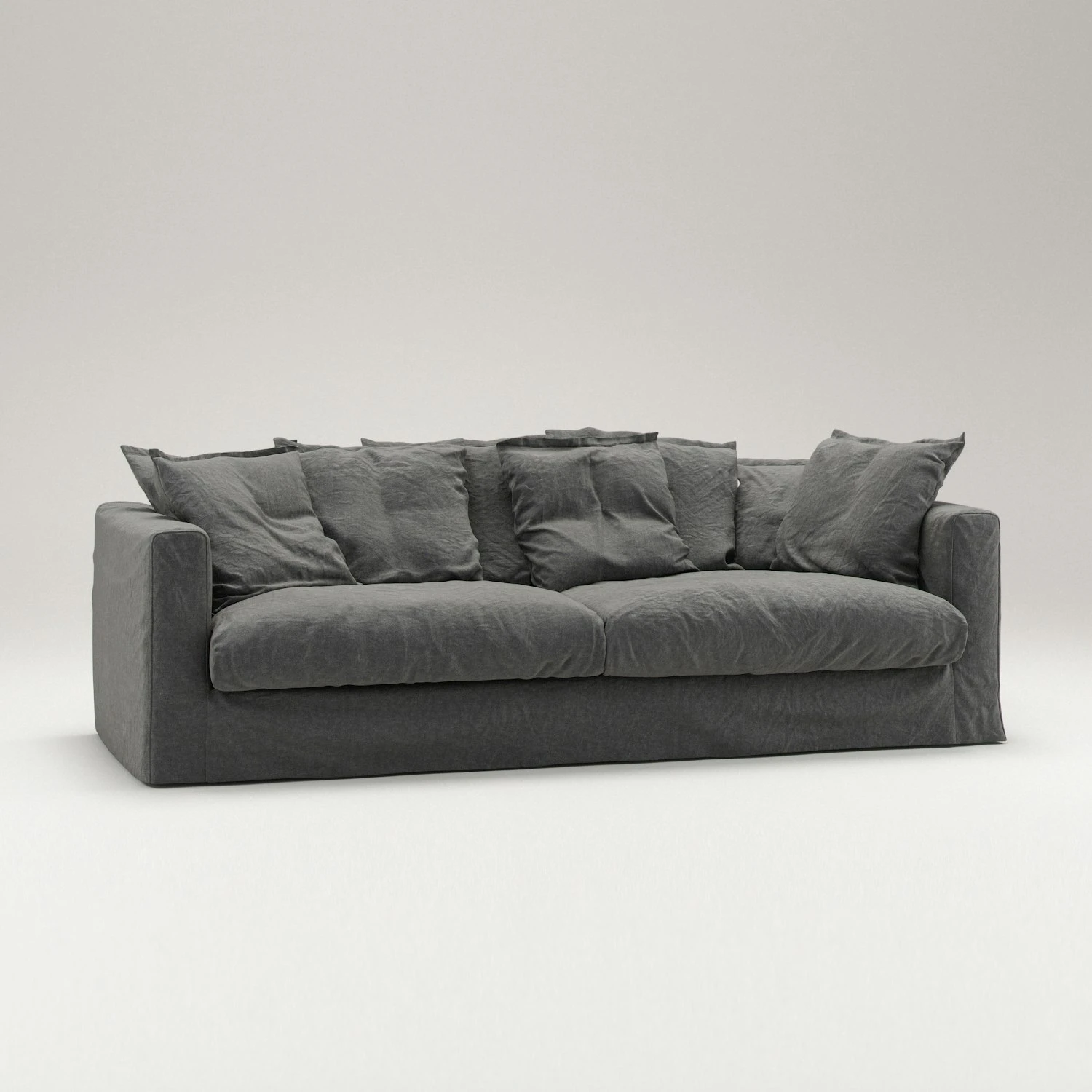 Le Grand Air Sofa 3-Sitzer Leinen, Carbon Dust 3 Le Grand Air Sofa 3-Sitzer Leinen, Carbon Dust – Bild 3
