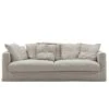 Le Grand Air Sofa 3-Sitzer Leinen, Future Grey