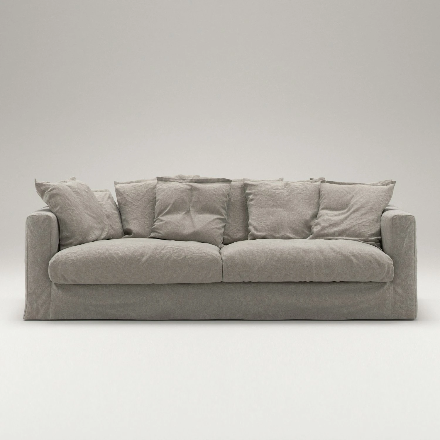 Le Grand Air Sofa 3-Sitzer Leinen, Future Grey 2 Le Grand Air Sofa 3-Sitzer Leinen, Future Grey – Bild 2