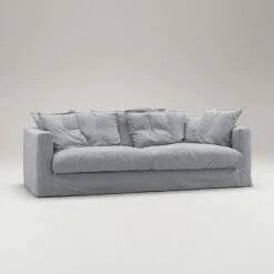 Le Grand Air Sofa 3-Sitzer Leinen, Nordic Sky -Gubi || Hay || &Tradition Verkäufe decotique le grand air sofa green pear 49