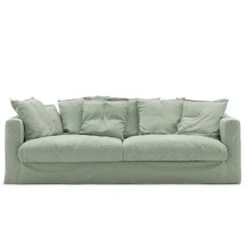 Le Grand Air Sofa 3-Sitzer Leinen, Green Pear