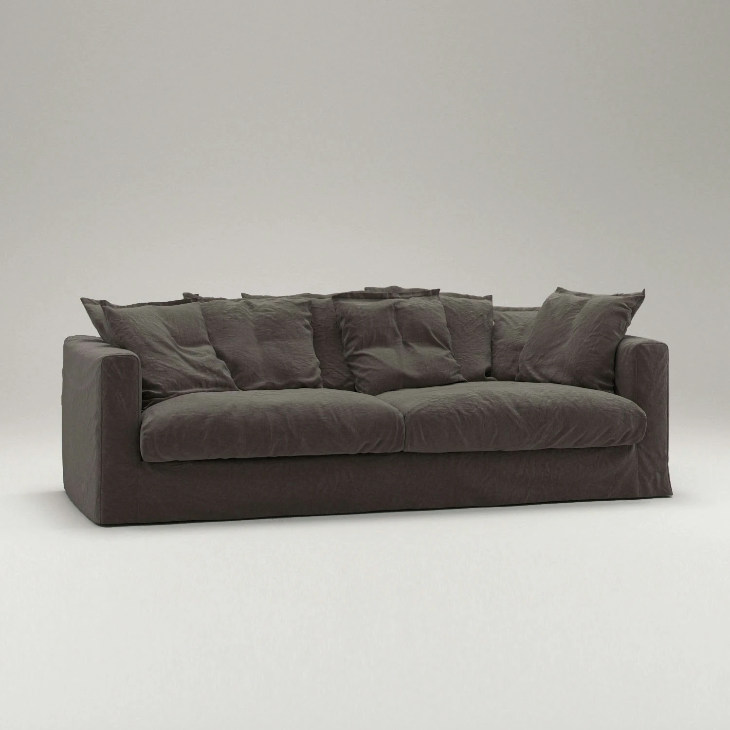Le Grand Air Sofa 3-Sitzer Leinen, Truffle Brown 4 Le Grand Air Sofa 3-Sitzer Leinen, Truffle Brown – Bild 4