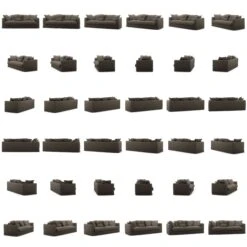 Le Grand Air Sofa 3-Sitzer Leinen, Truffle Brown 10 Le Grand Air Sofa 3-Sitzer Leinen, Truffle Brown -Gubi || Hay || &Tradition Verkäufe decotique le grand air sofa green pear 53