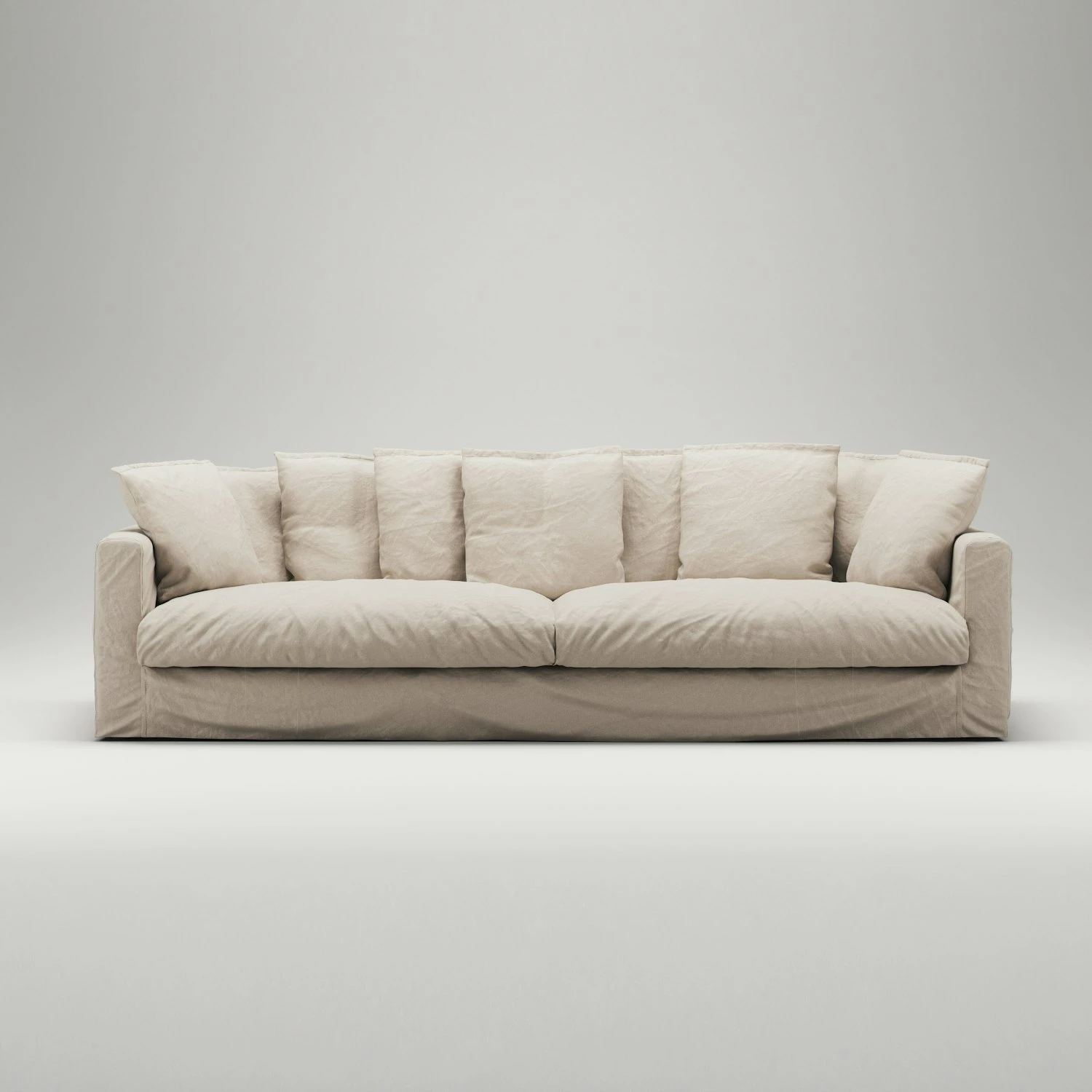 Le Grand Air XL Sofa 4-Sitzer Baumwolle Beige 3 Le Grand Air XL Sofa 4-Sitzer Baumwolle Beige – Bild 3