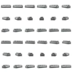 Le Grand Air XL Sofa 4-Sitzer Baumwolle, Light Grey 9 Le Grand Air XL Sofa 4-Sitzer Baumwolle, Light Grey -Gubi || Hay || &Tradition Verkäufe decotique le grand air xl sofa 4 sitzer baumwolle 18