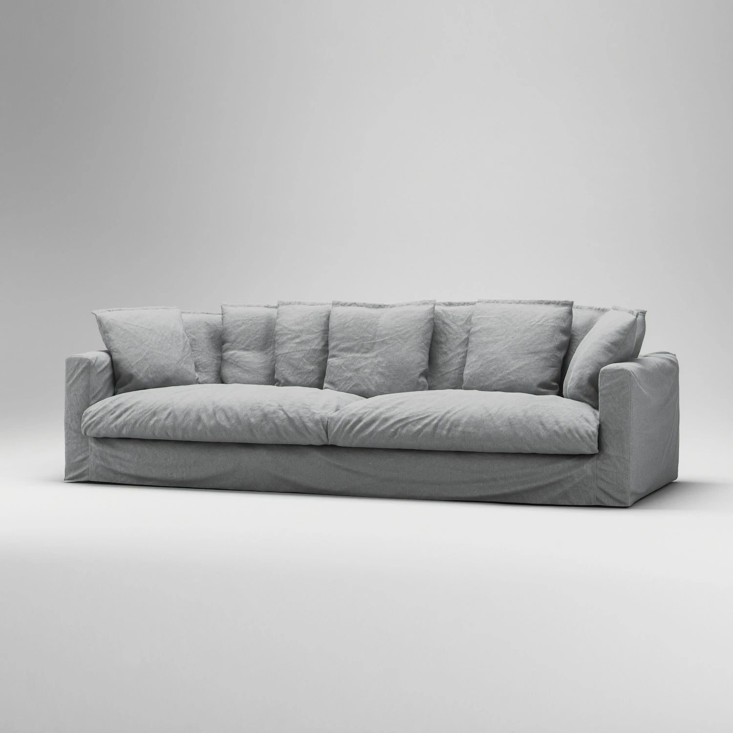 Le Grand Air XL Sofa 4-Sitzer Baumwolle, Light Grey 2 Le Grand Air XL Sofa 4-Sitzer Baumwolle, Light Grey – Bild 2