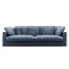 Le Grand Air XL Sofa 4-Sitzer Baumwolle, Dunkelblau
