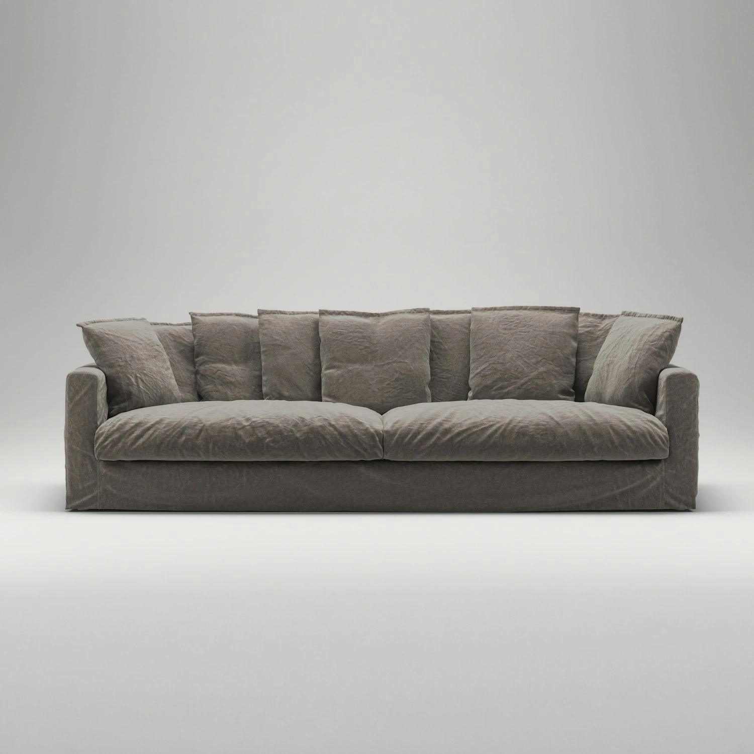 Le Grand Air XL Sofa 4-Sitzer Leinen, Smokey Granite 3 Le Grand Air XL Sofa 4-Sitzer Leinen, Smokey Granite – Bild 3