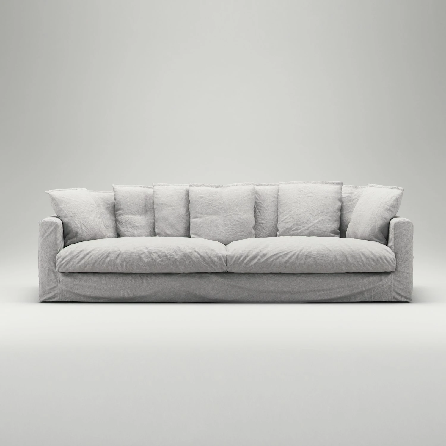 Le Grand Air XL Sofa 4-Sitzer Leinen, Misty Grey 3 Le Grand Air XL Sofa 4-Sitzer Leinen, Misty Grey – Bild 3