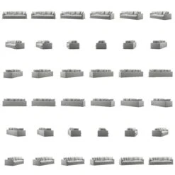 Le Grand Air XL Sofa 4-Sitzer Leinen, Foggy Morning 11 Le Grand Air XL Sofa 4-Sitzer Leinen, Foggy Morning -Gubi || Hay || &Tradition Verkäufe decotique le grand air xl sofa 4 sitzer leinen 21