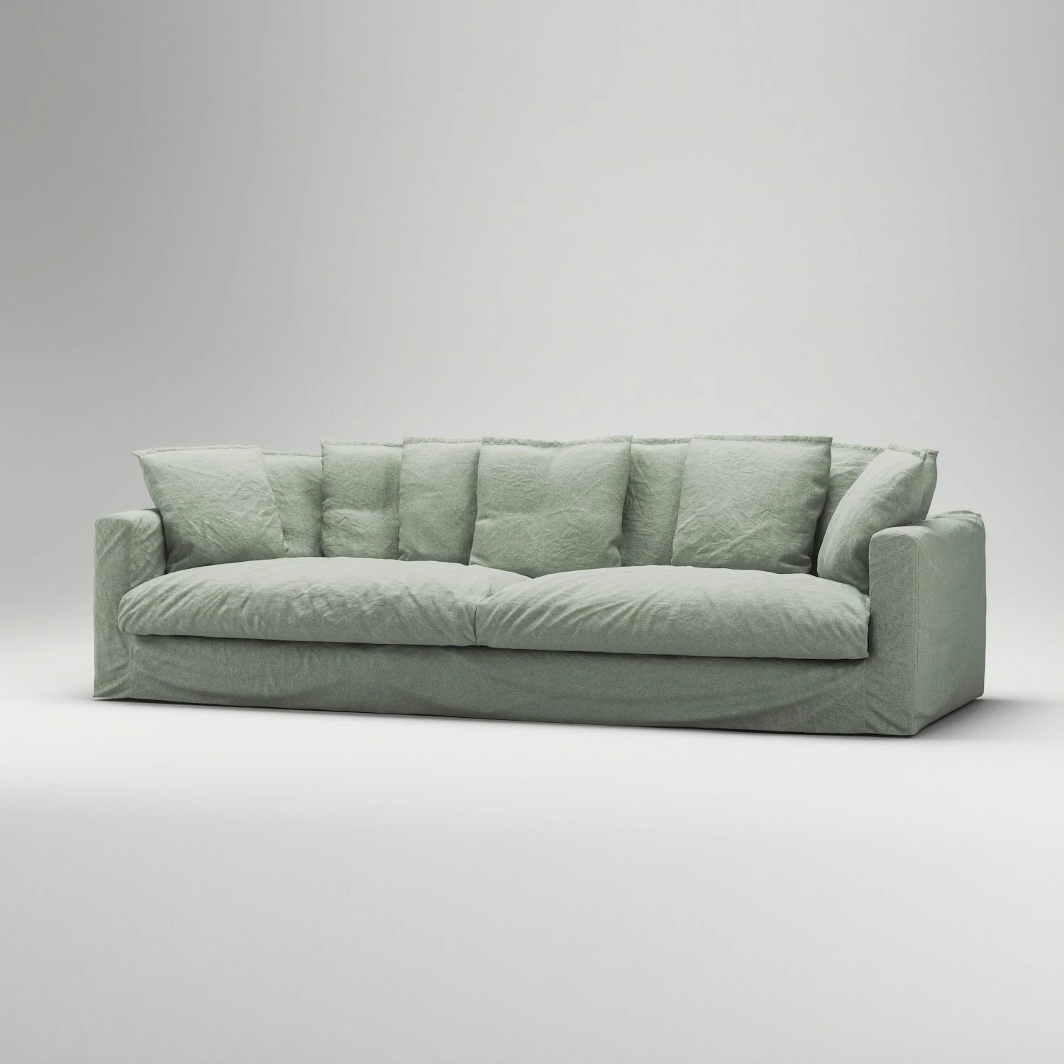 Le Grand Air XL Sofa 4-Sitzer Leinen, Green Pear 2 Le Grand Air XL Sofa 4-Sitzer Leinen, Green Pear – Bild 2