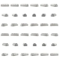 Le Grand Air XL Sofa 4-Sitzer Leinen, Misty Grey 9 Le Grand Air XL Sofa 4-Sitzer Leinen, Misty Grey -Gubi || Hay || &Tradition Verkäufe decotique le grand air xl sofa 4 sitzer leinen 3