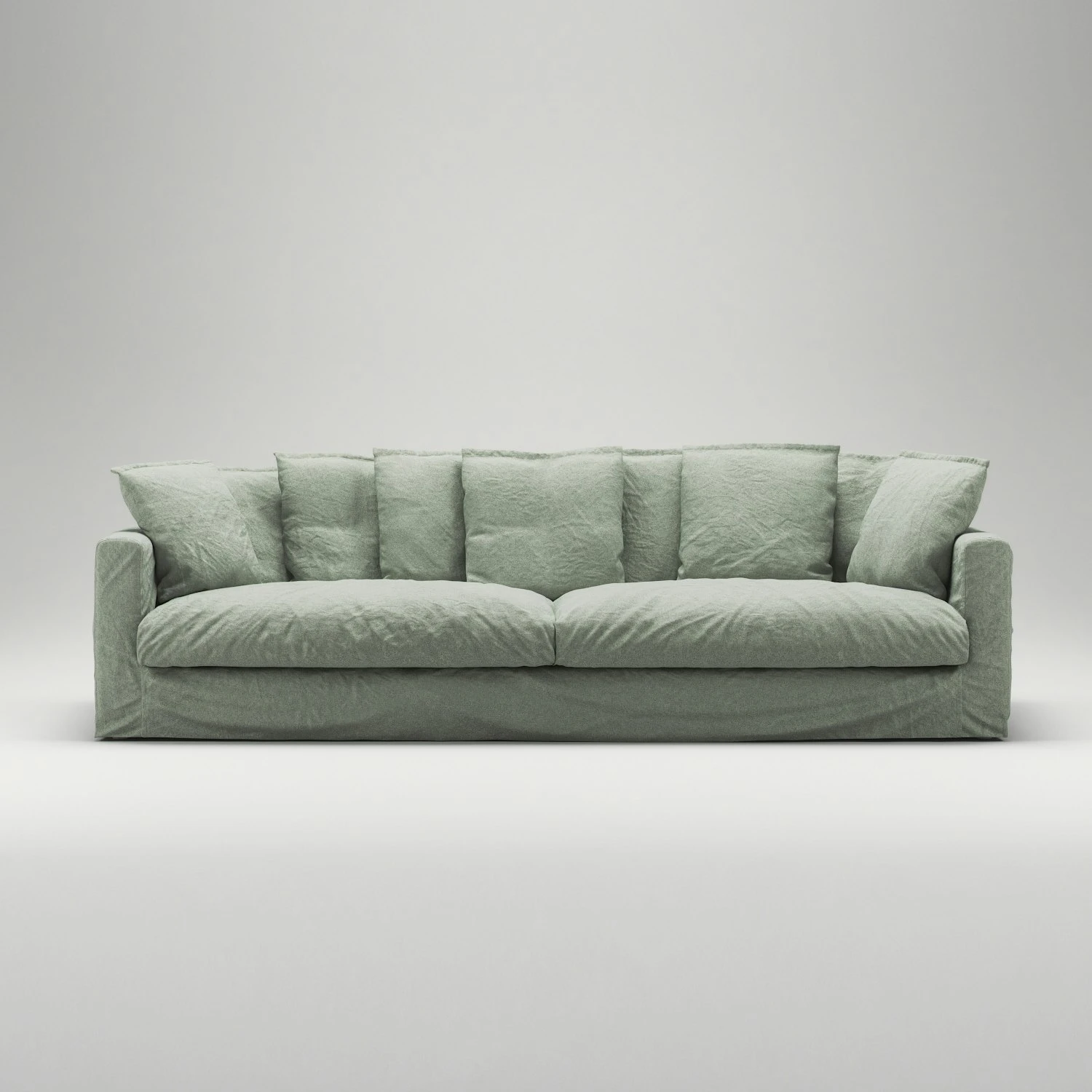 Le Grand Air XL Sofa 4-Sitzer Leinen, Green Pear 3 Le Grand Air XL Sofa 4-Sitzer Leinen, Green Pear – Bild 3