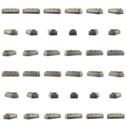 Le Grand Air XL Sofa 4-Sitzer Leinen, Future Grey 9 Le Grand Air XL Sofa 4-Sitzer Leinen, Future Grey -Gubi || Hay || &Tradition Verkäufe decotique le grand air xl sofa 4 sitzer leinen 33