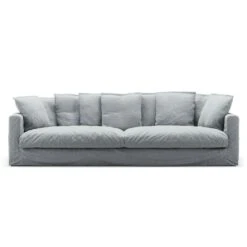 Le Grand Air XL Sofa 4-Sitzer Leinen, Nordic Sky