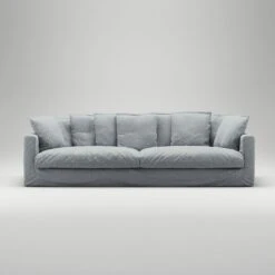 Le Grand Air XL Sofa 4-Sitzer Leinen, Nordic Sky -Gubi || Hay || &Tradition Verkäufe decotique le grand air xl sofa 4 sitzer leinen 36