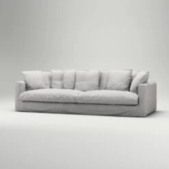 Le Grand Air XL Sofa 4-Sitzer Leinen, Misty Grey 8 Le Grand Air XL Sofa 4-Sitzer Leinen, Misty Grey -Gubi || Hay || &Tradition Verkäufe decotique le grand air xl sofa 4 sitzer leinen 4