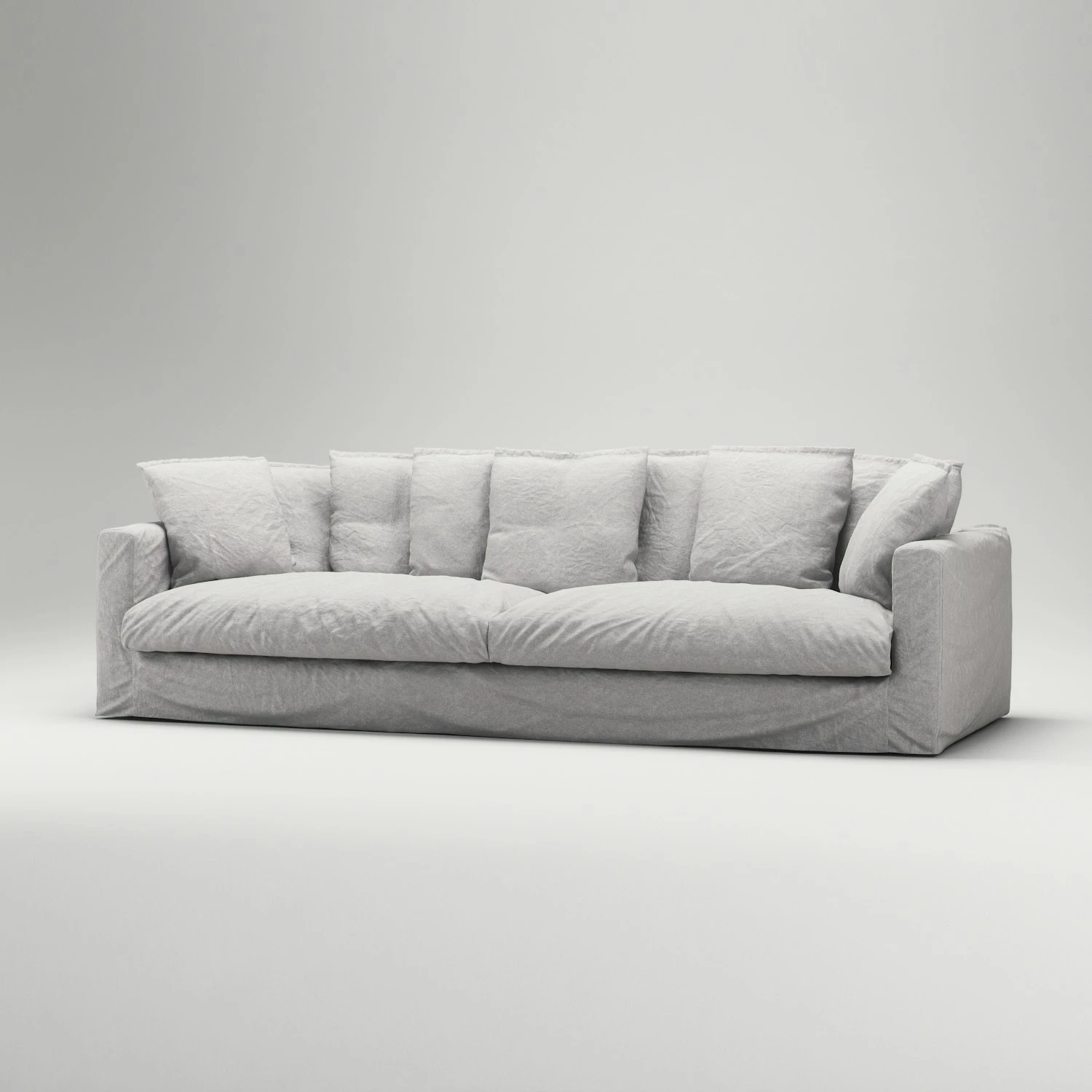 Le Grand Air XL Sofa 4-Sitzer Leinen, Misty Grey 4 Le Grand Air XL Sofa 4-Sitzer Leinen, Misty Grey – Bild 4