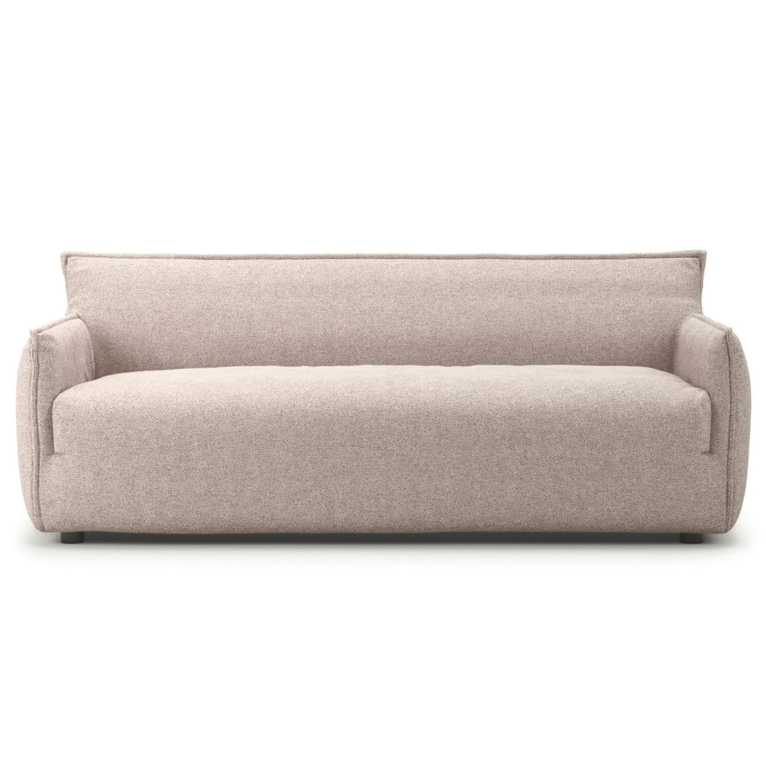 Le Petite 3-Sitzer-Sofa, Blassrosa 1 Le Petite 3-Sitzer-Sofa, Blassrosa