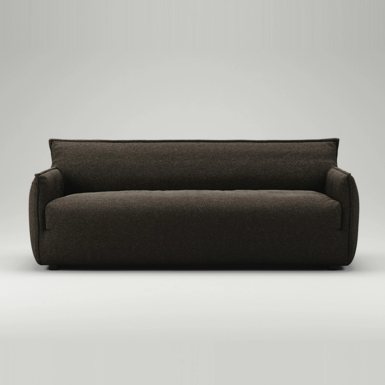 Le Petite 3-Sitzer-Sofa, Dark Chocolate 3 Le Petite 3-Sitzer-Sofa, Dark Chocolate – Bild 3