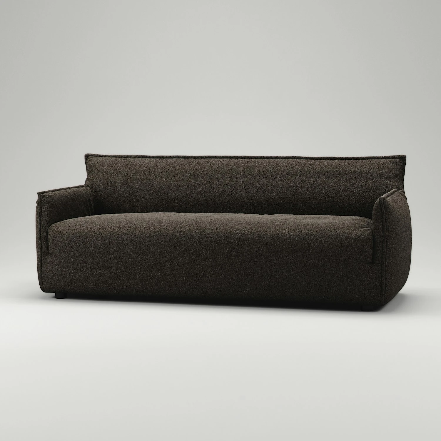 Le Petite 3-Sitzer-Sofa, Dark Chocolate 4 Le Petite 3-Sitzer-Sofa, Dark Chocolate – Bild 4