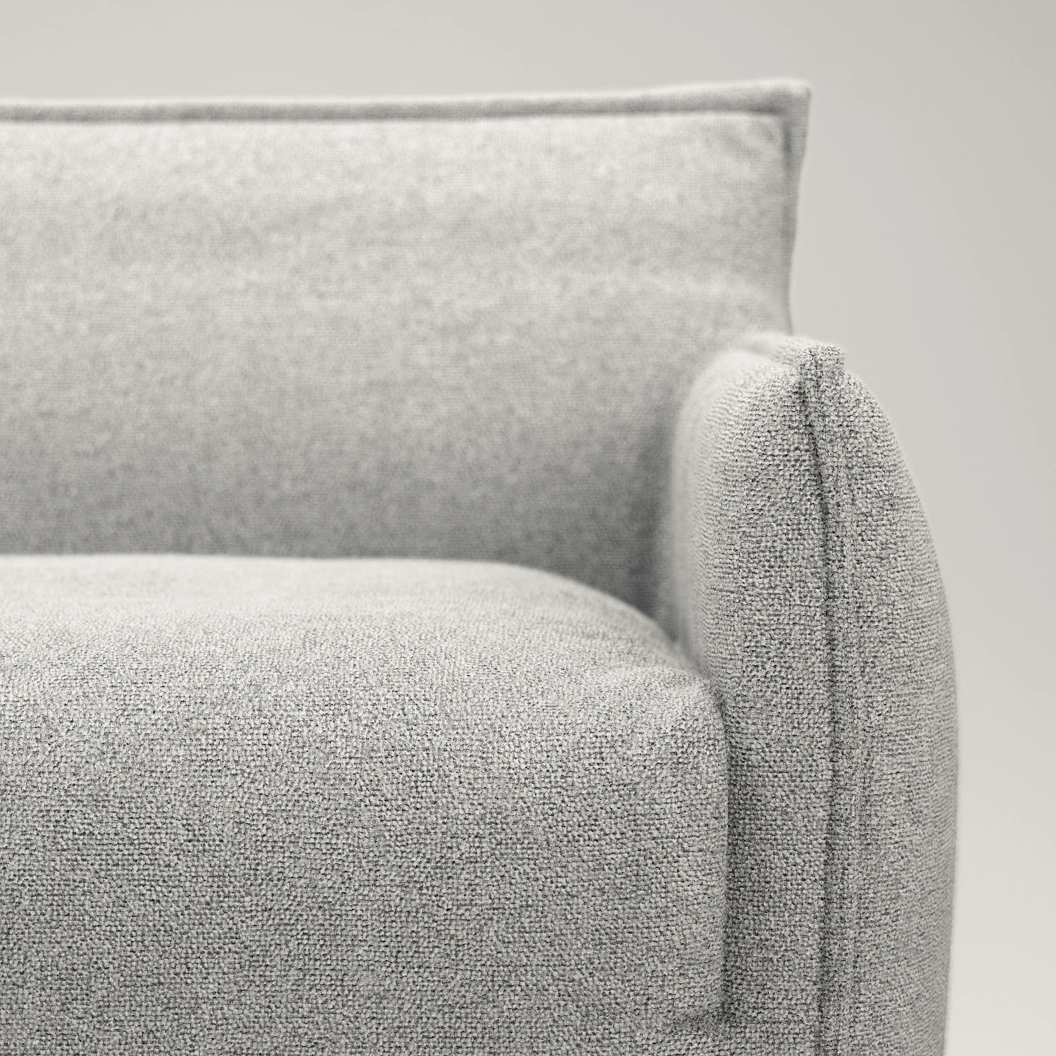 Le Petite 3-Sitzer-Sofa, Pacific White 5 Le Petite 3-Sitzer-Sofa, Pacific White – Bild 5