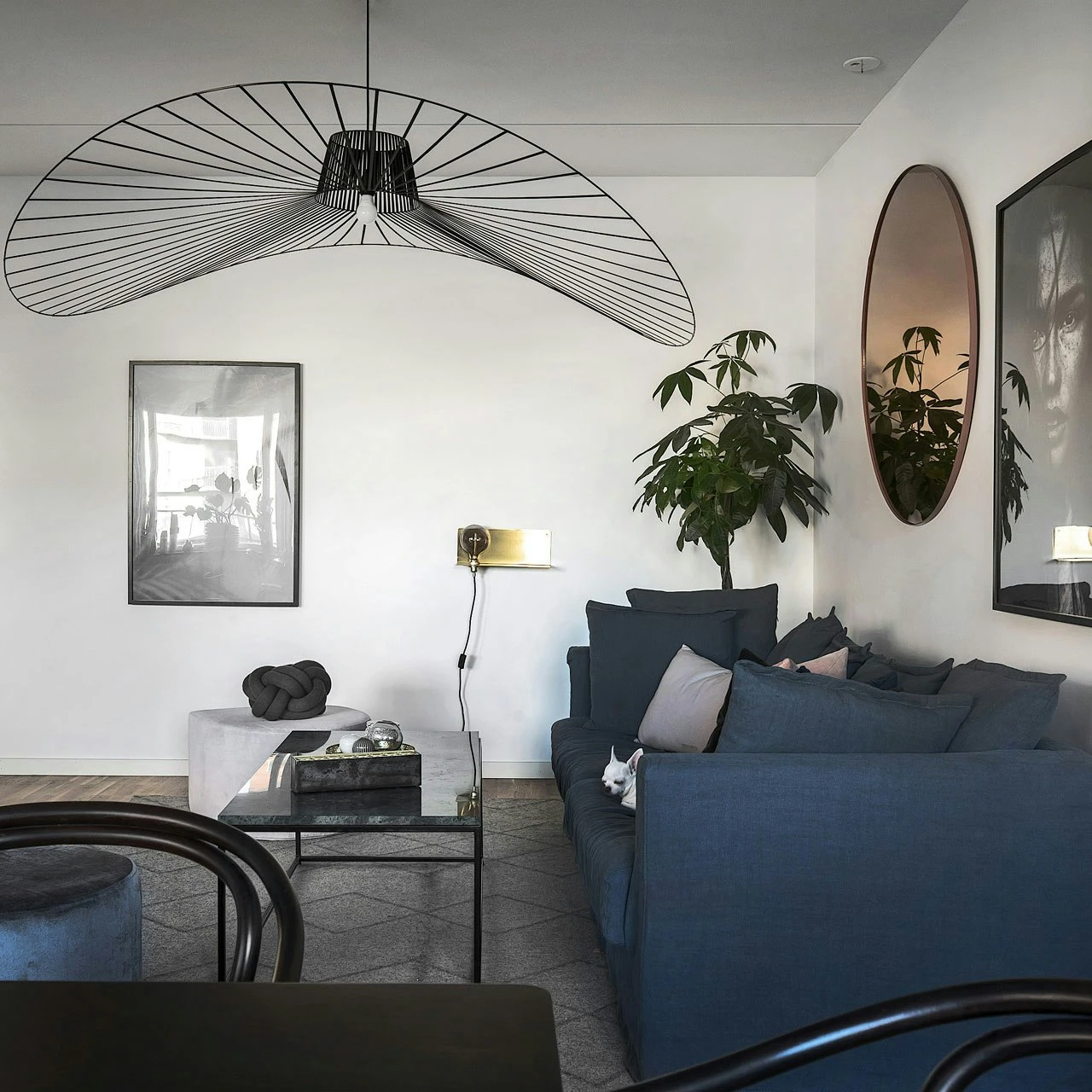 Marvelous Air 120x60, Carrara/Schwarz 6 Marvelous Air 120x60, Carrara/Schwarz – Bild 6