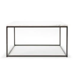 Marvelous Air 80x80, Carrara/Schwarz