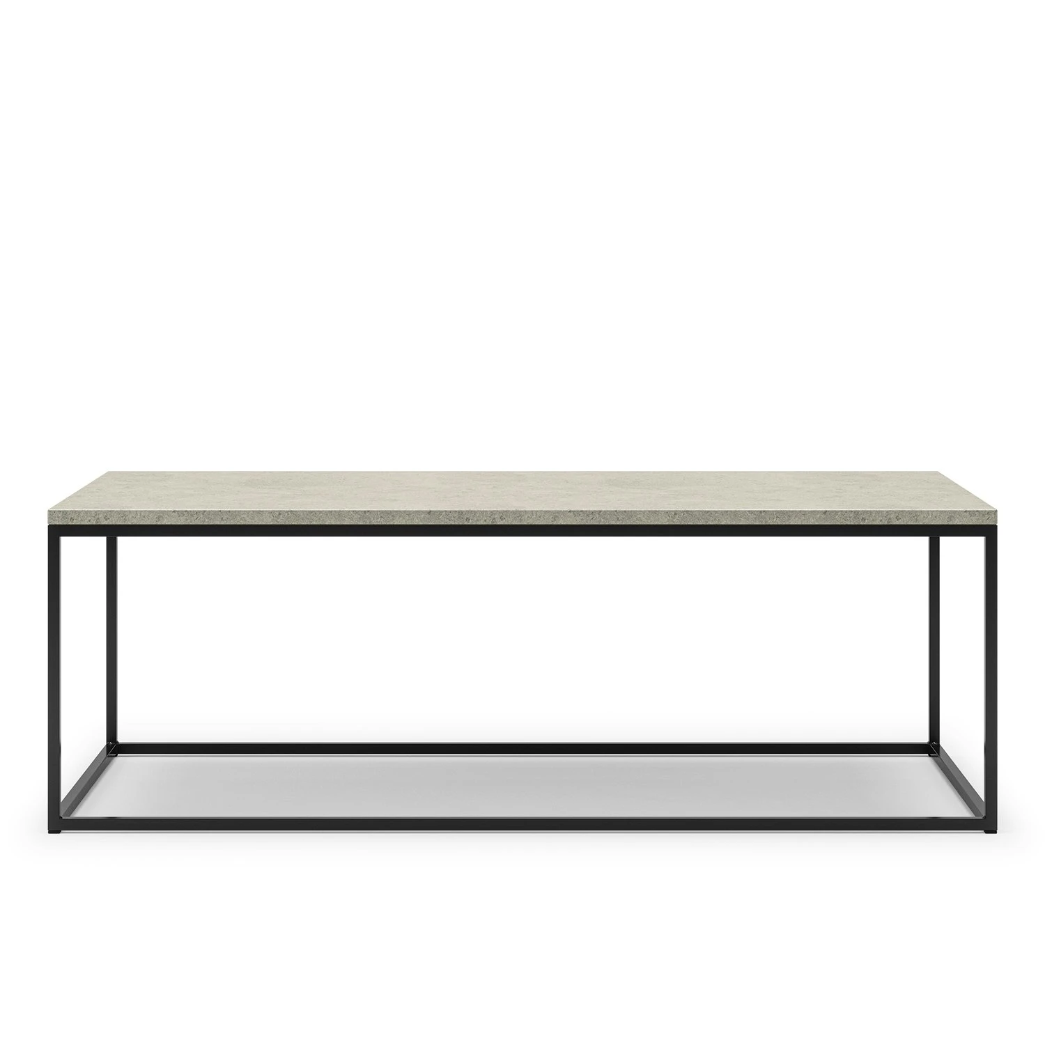 Marvelous Air Kaffeetisch 120x60 Cm, Jura-Kalkstein / Schwarz 1 Marvelous Air Kaffeetisch 120x60 Cm, Jura-Kalkstein / Schwarz