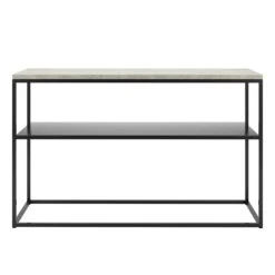 Marvelous Sideboard 62x105 Cm, Jura-Kalkstein / Schwarz