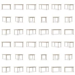 Milo C12 Esstisch, 140 Cm/ Natur 10 Milo C12 Esstisch, 140 Cm/ Natur -Gubi || Hay || &Tradition Verkäufe decotique milo c12 esstisch 140 cm 5