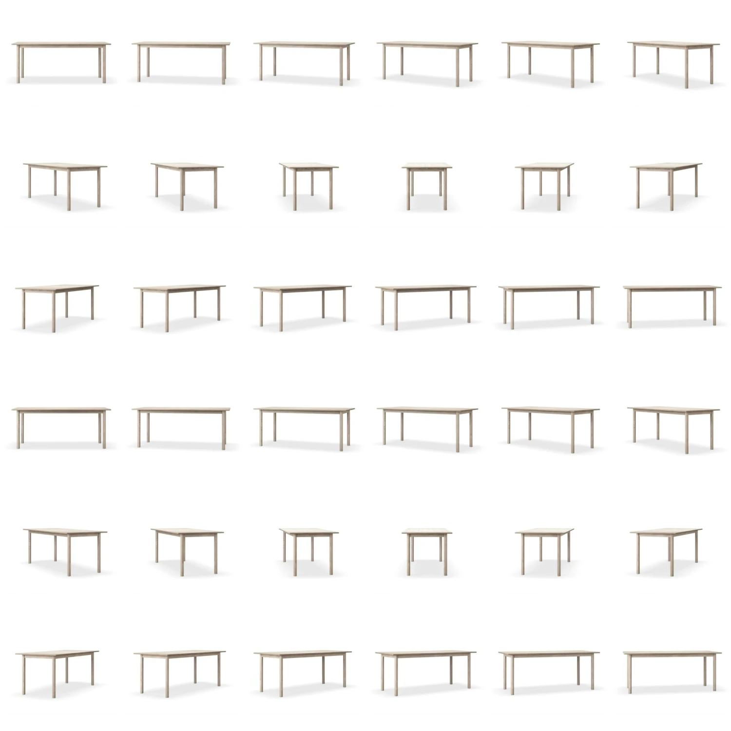 Milo C12 Esstisch, 180 Cm/ Natur 5 Milo C12 Esstisch, 180 Cm/ Natur – Bild 5