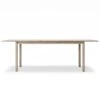 Milo C12 Esstisch, 180 Cm + 40 Cm/ Natur