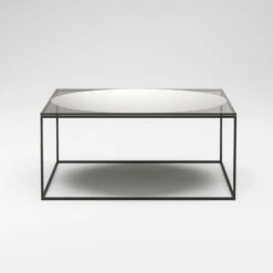 Observe Kaffeetisch 89x89 Cm, In Rauchfarbenem Glas / Eingefügt Spiegel 11 Observe Kaffeetisch 89x89 Cm, In Rauchfarbenem Glas / Eingefügt Spiegel -Gubi || Hay || &Tradition Verkäufe decotique observe coffee table 89x89 cm 15