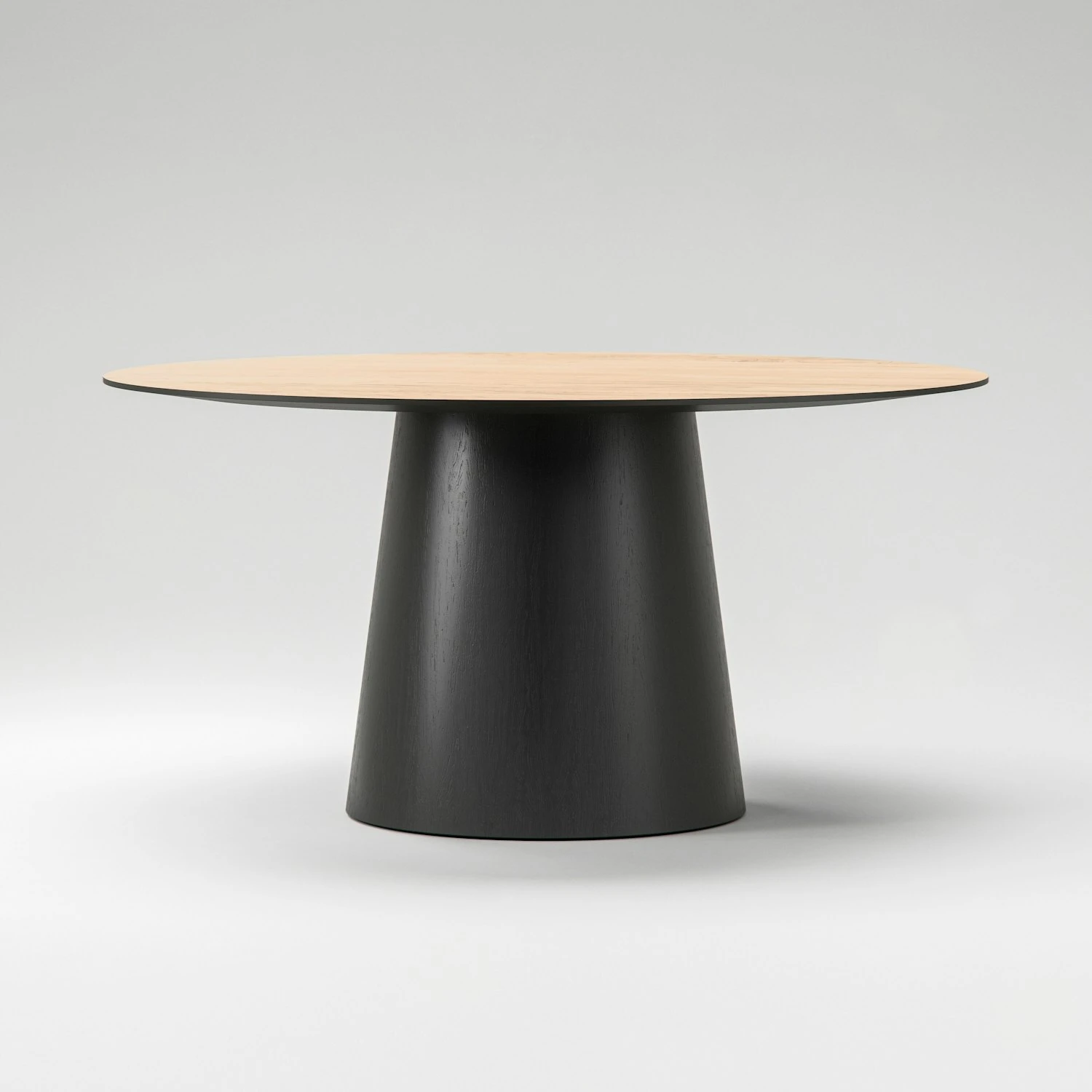 Social Esstisch Natürlich Eiche / Schwarz Eiche, 150 Cm 2 Social Esstisch Natürlich Eiche / Schwarz Eiche, 150 Cm – Bild 2