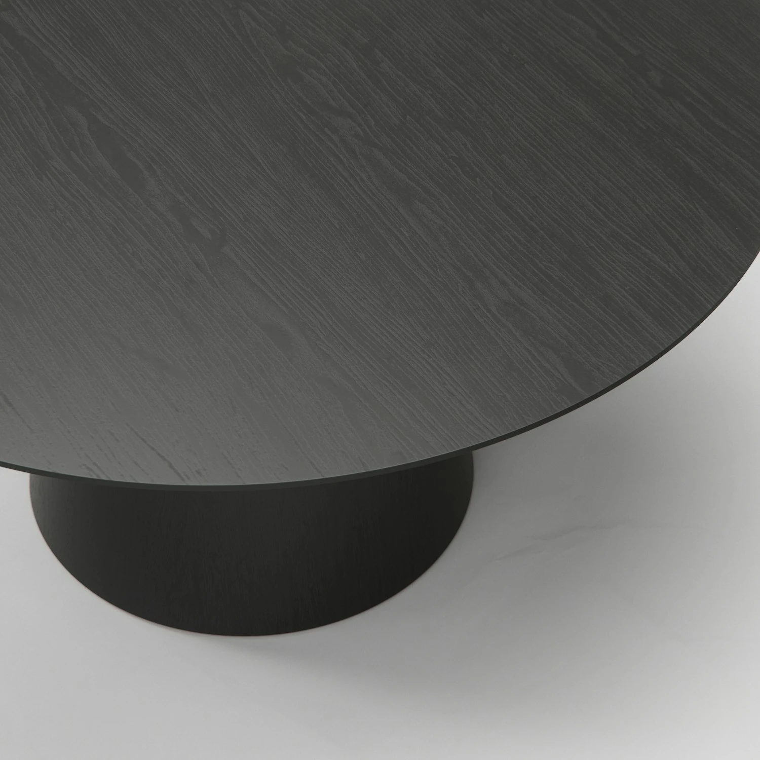 Social Esstisch Schwarz Eiche, 150 Cm 2 Social Esstisch Schwarz Eiche, 150 Cm – Bild 2