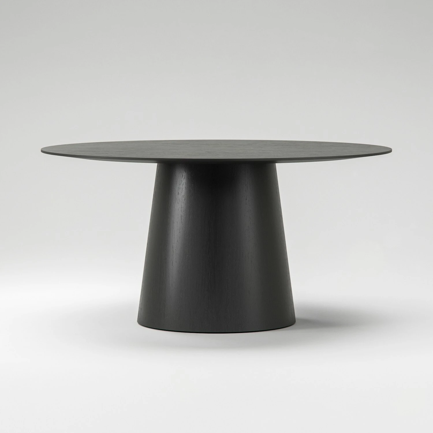 Social Esstisch Schwarz Eiche, 150 Cm 3 Social Esstisch Schwarz Eiche, 150 Cm – Bild 3