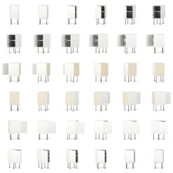 Vogue Nachttisch, Weiß / Schwarz -Gubi || Hay || &Tradition Verkäufe decotique vogue nachttisch 147