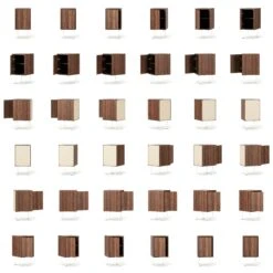 Vogue Nachttisch, Walnussfarben / Weiß 10 Vogue Nachttisch, Walnussfarben / Weiß -Gubi || Hay || &Tradition Verkäufe decotique vogue nachttisch 168