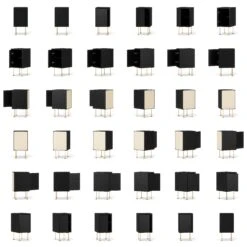 Vogue Nachttisch, Anthrazit / Messing -Gubi || Hay || &Tradition Verkäufe decotique vogue nachttisch 40