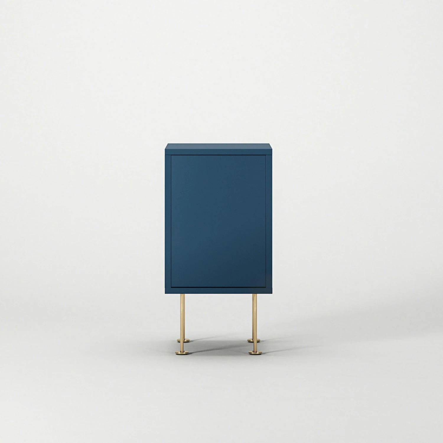 Vogue Nachttisch, Blau / Messing 2 Vogue Nachttisch, Blau / Messing – Bild 2