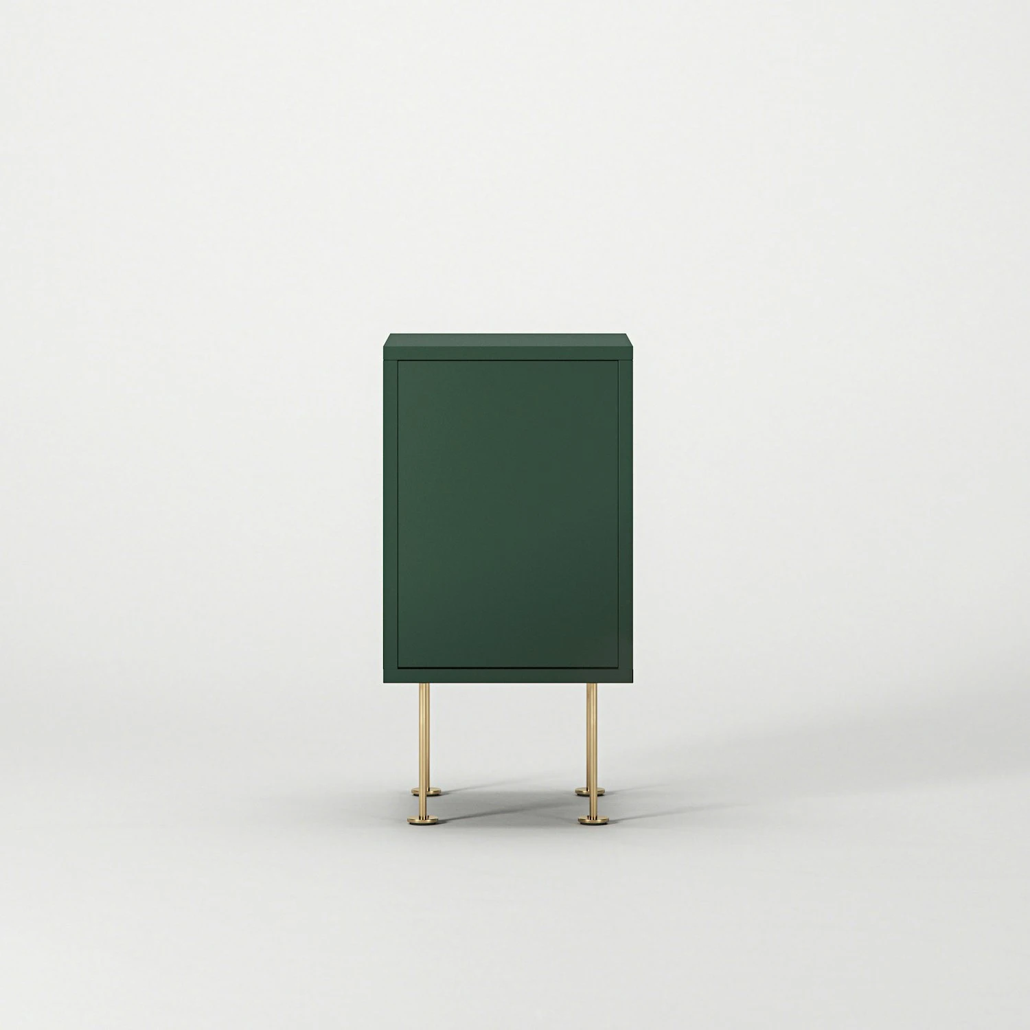 Vogue Nachttisch, Grün / Messing 2 Vogue Nachttisch, Grün / Messing – Bild 2