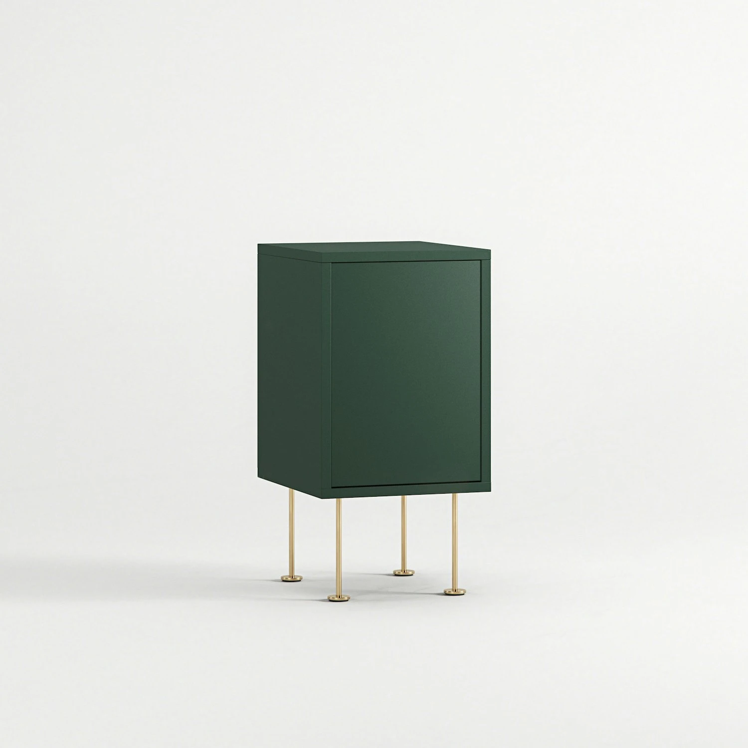 Vogue Nachttisch, Grün / Messing 3 Vogue Nachttisch, Grün / Messing – Bild 3