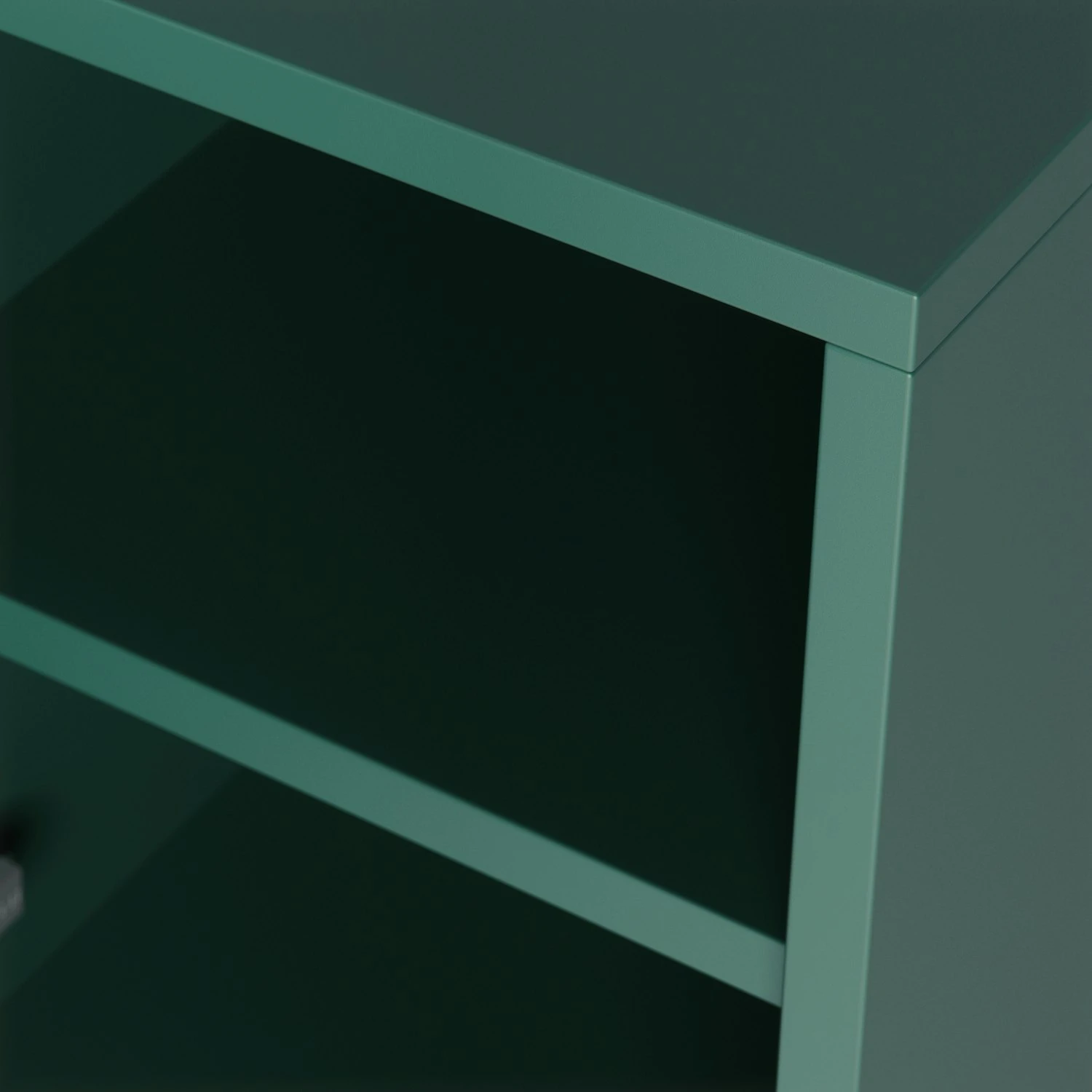 Vogue Nachttisch, Grün / Messing 5 Vogue Nachttisch, Grün / Messing – Bild 5