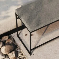 Bench Outdoor Bank Outdoor Sunbrella, Taupe -Gubi || Hay || &Tradition Verkäufe department bank outdoor sunbrella 40